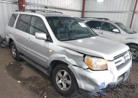 2006 Honda Pilot Ex-L from USA, damaged, VIN 5FNYF18606B026902